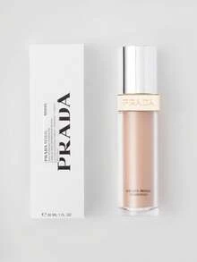 Prada Reveal Skin Optimizing Foundation #MW45 Color Medio Cálido 30ml/1 Oz | De larga duración | Cobertura media construible | Acabado mate suave | Realza el brillo y la hidratación natural de la piel - MW45 - 30 ml - Ver 7