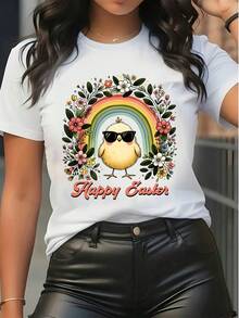 Women T-Shirts - White - View 1