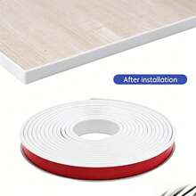 1PC U-Shaped Self-Adhesive Edge Trimming Strip - A Flexible Wood Edge Protector Suitable For Countertops, Shelves, And Door Sealing - A Durable Home Improvement Tool, Cabinet Edge Trimming, Streamlined Trimming Design, Flexible Edge Protector - A - View 16