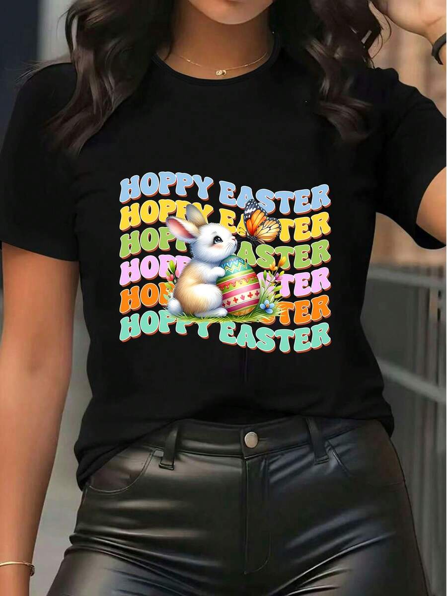 Women T-Shirts - Black - View 1