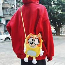 1 cái/Balo Bluey Bingo Kawaii dễ thương, túi đeo vai hoạt hình trẻ em mầm non, túi đựng thẻ, túi đeo vai chó, hàng anime, quà tặng sinh nhật - Nhiều màu - Xem 7