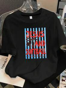 Halloween Graphic T-Shirt - Black - View 1