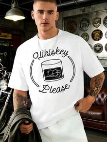 Magliette curvy da uomo - Bianco - Visualizzare 1