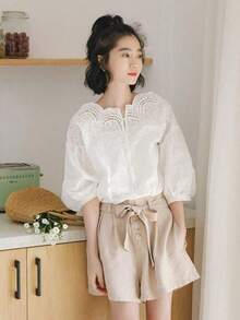 Women Tops - White - View 6