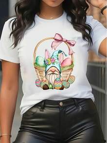 Women T-Shirts - White - View 6