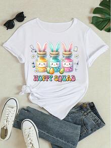 Women T-Shirts - White - View 4
