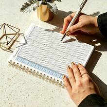 1PC A5 Beauty Salon Appointment Book And Tracker, With Italian Planner, Color-Coded Nail Schedule System, Suitable For Nail Technicians, Nail Studio Scheduling, Nail Service Daily Calendar School Supplies - Nail Salon Appointment - View 5