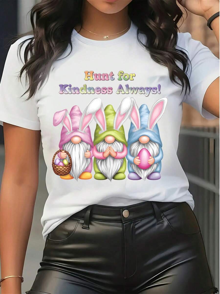Women T-Shirts - White - View 1