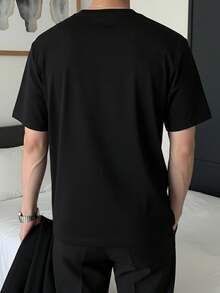 Unisex T-Shirt, 100% Cotton, Regular Fit, Graphic Print, Short Sleeves, Casual Style, Summer Streetwear, Urban Style, Printed Top, Vintage Fashion, Soft And Breathable. - 銅色 - 查看 3
