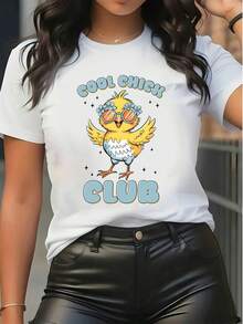Women T-Shirts - White - View 6