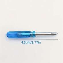 8pcs Mini Screwdriver Set, Suitable For Toy Repair And Projects - Includes 2mm Micro Flathead Screwdriver, Designed For Hobbyists And Craft Practice (No Electricity Required) - A - View 6