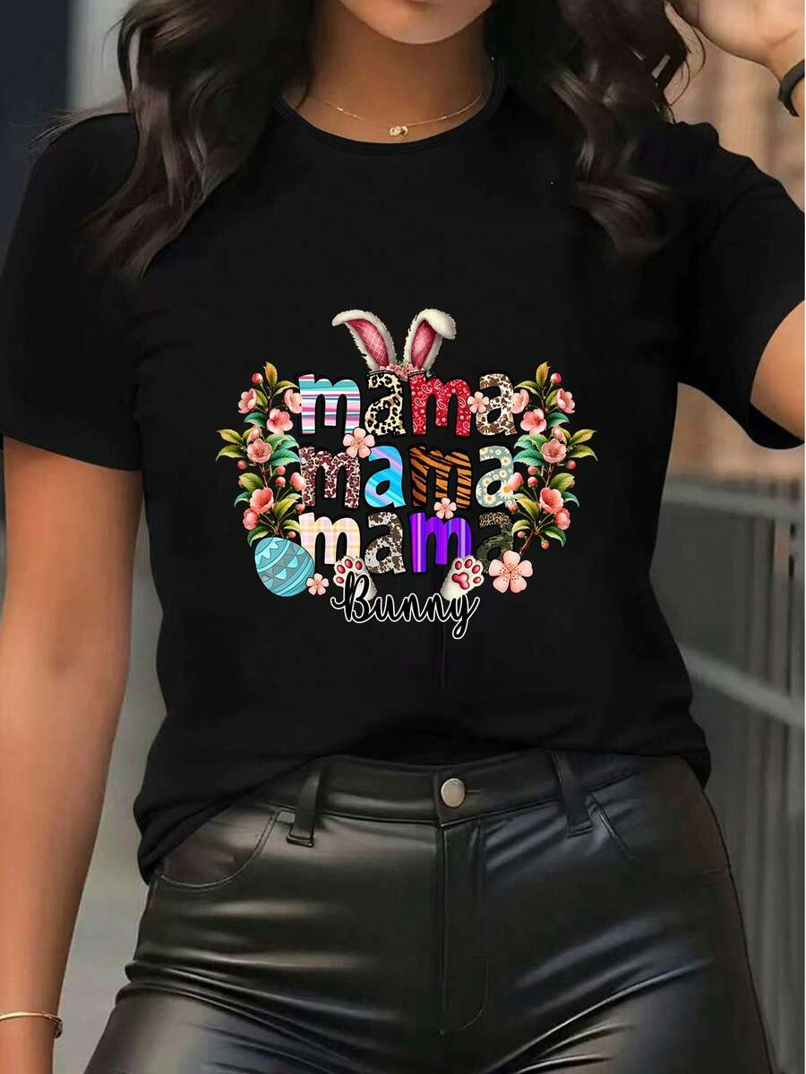 Women T-Shirts - Black - View 1