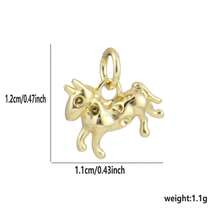 1pc Copper 18 Styles Music Instrument Pendant DIY Bracelet Necklace Earring Jewelry Accessory Charm Suitable For Concert Daily Commute Gift Between Colleagues - Multicolor - View 11