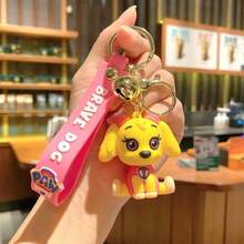 Paw Patrol 1個汪汪隊鑰匙圈吊飾，玩偶背包掛飾，汽車裝飾，情侶鑰匙圈 - 彩色 - 查看 10