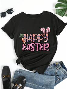 Women T-Shirts - Black - View 5