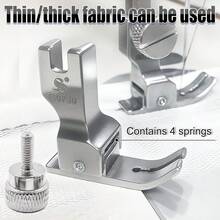 New 4-Spring Design Industrial Straight Stitch Sewing Machine Presser Foot, Universal For 730 Anti-Skipping, Suitable For Thick And Thin Fabrics, Installation Screws Included - B730 Presser Foot (screws Included) - View 4