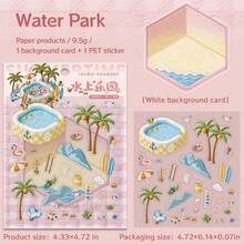 Spring Embroidery 3D Scene Stickers, Warm Country Style Room Aesthetic DIY Journal Stickers, Cute Cat And Floral Transparent Stickers, Suitable For Scrapbooking And Stress Relief Crafts, Back To School Season School Supplies - A - View 15