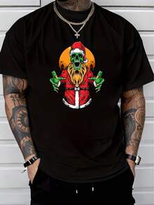 Men T-Shirts - Black - View 6