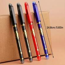 Juego de 22 bolígrafos de gel borrables azules, con borrador incorporado, diseño de agarre suave y secado rápido, bolígrafos de punta de bola, perfectos para tomar notas y escribir, suministros ideales para oficina y escuela, regalo de cumpleaños, Navidad, Halloween, Día de San Valentín, Año Nuevo, amigo y Pascua! - Juego de 22 piezas - Ver 2