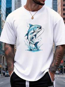 Men T-Shirts - 白色 - 查看 1