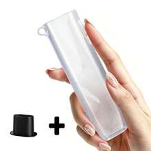 BLBLBL 1STE All New Solid Color Minimalist Transparent TPU Soft Material Protective Case With Hanging Hole FOR IQOS ILUMA I ONE + One Replacement Tool, Wear-Resistant Lightweight TPU Material Anti-Drop Anti-Scratch Full Hand Feel Non-Slip, Suitable For Daily Use - Transparent Version - View 16