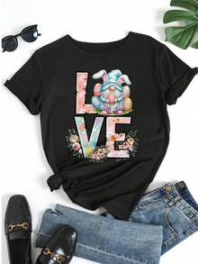 Women T-Shirts - Black - View 5