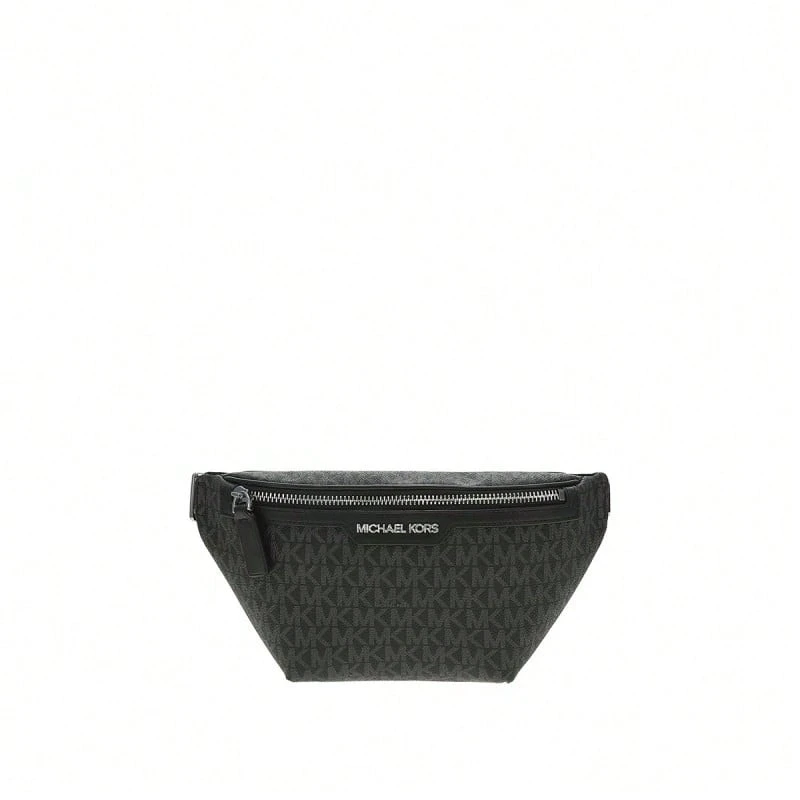 Michael Kors Cooper Printed Men's Shoulder Strap Crossbody Bag 37T4LCOY1B BLACK - 黑色印花37T4LCOY1B BLACK - 查看 1