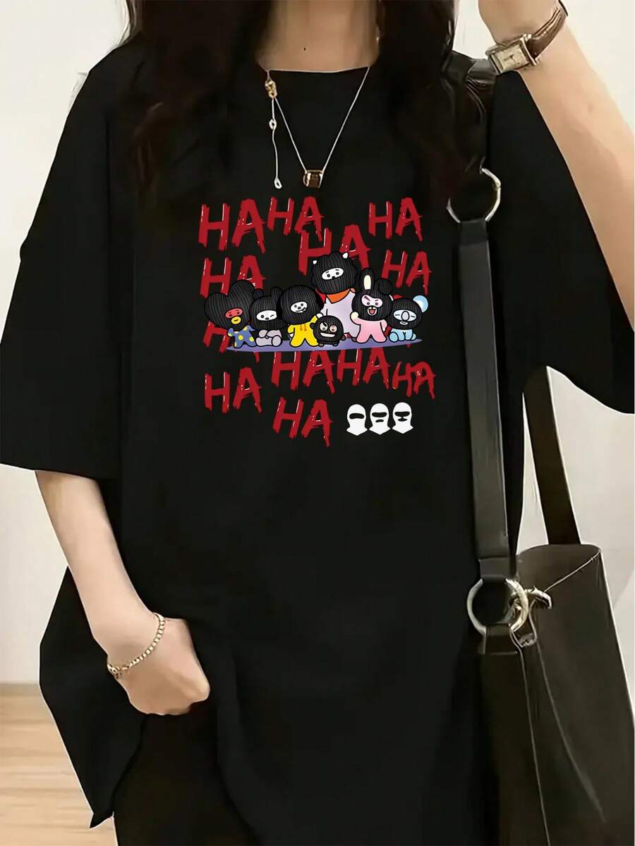 Women T-Shirts - Black - View 1