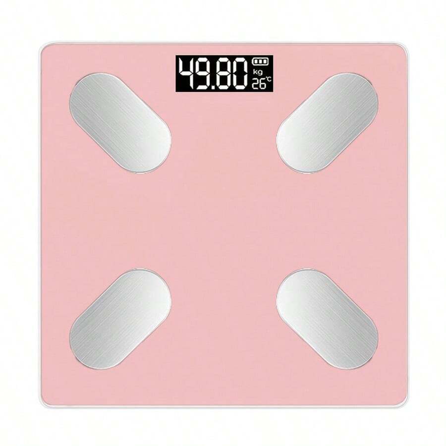 A High-Precision Electronic Scale For Home Use Made Of Glass, Featuring A Four-Point Sensor, Kilogram/Pound Unit Conversion, And Anti-Slip Design.