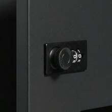 [Free Shipping] Durable Steel Security Mailbox 12'' For Home Office Apartment, Combination Lock Wall Mount Hardware Charcoal Gray Finish-XY553043 - Default0 - View 3
