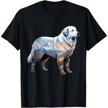 Great Pyrenees T-Shirt - Black - View 1