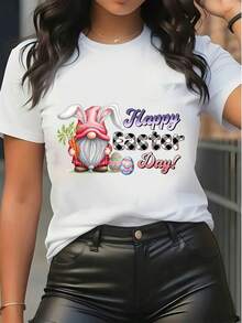 Women T-Shirts - White - View 6