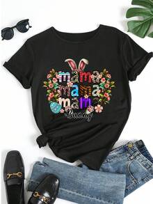 Women T-Shirts - Black - View 5