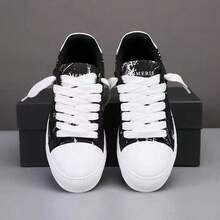 2026 Nouvelles Baskets Originales Numeris Basse-Taille Mode Polyvalentes, Chaussures de Sport décontracté Rétro, Marque de Luxe, Chaussures Habillées, Cadeau, Grande Taille, Chaussures de Couple Avec Boîte à Chaussures - Noir - Voir 4