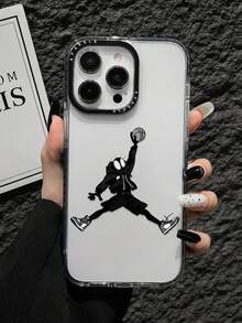 1個跳躍男孩印花歐美肖像運動風圖案手機保護殼，適用於Apple iPhone11/12/13/14/15/16/16PRO/16PROMAX, GalaxyA05/A15/A25/A35/A53/A54/A55/S23/S24 - 彩色 - 查看 1