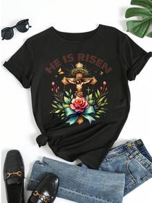 Women T-Shirts - Black - View 5