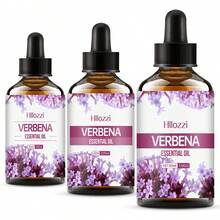 Hllozzi 香茅精油，3種尺寸可選：30ml、60ml和100ml。輕盈香茅香氣，附滴管。適用於居家、辦公室和香氛擴香機使用。方便使用，便攜式精油。 - 馬鞭草 - 查看 3