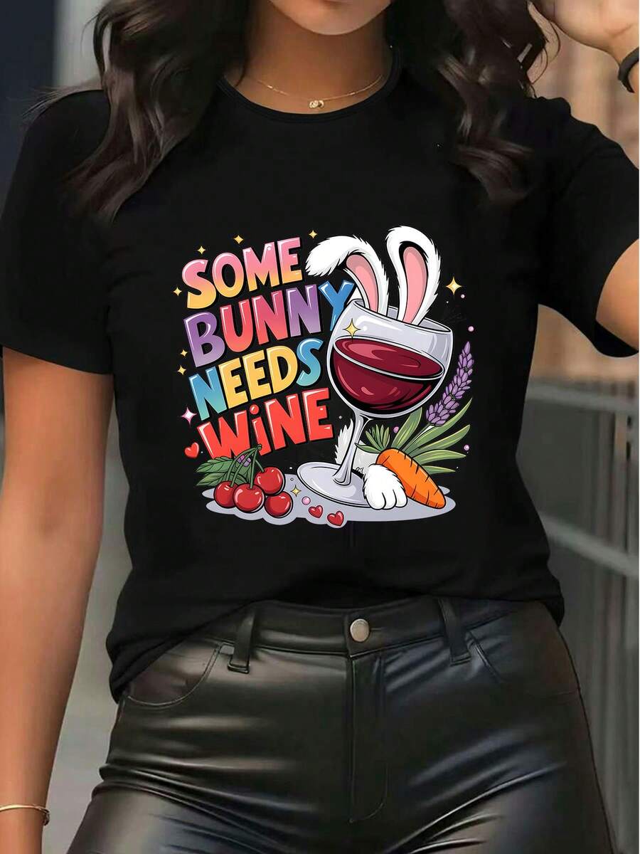 Women T-Shirts - Black - View 1