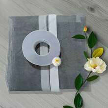 1 pieza Malla autoadhesiva para ventana, red invisible anti-insectos para uso doméstico en verano, fácil instalación, malla de fibra de vidrio gris para mosquitos y moscas - Ventana de malla gris con borde blanco - Ver 9