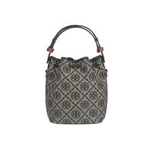 Tory Burch T Monogram Jacquard Women's Shoulder To Shoulder Crossbody Tote Bag 166415-405 - Navy Blue 166415-405 - View 5