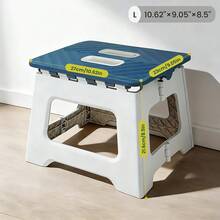 Foldable Portable Multifunctional Outdoor Folding Stool, Suitable For Outdoor Folding Picnics, Travel Folding Camping, Stackable Storage, Ideal For Outdoor Camping And Outdoor Gardens, Foldable For Storage, Available In Multiple Colors LU3I - Off White - View 8