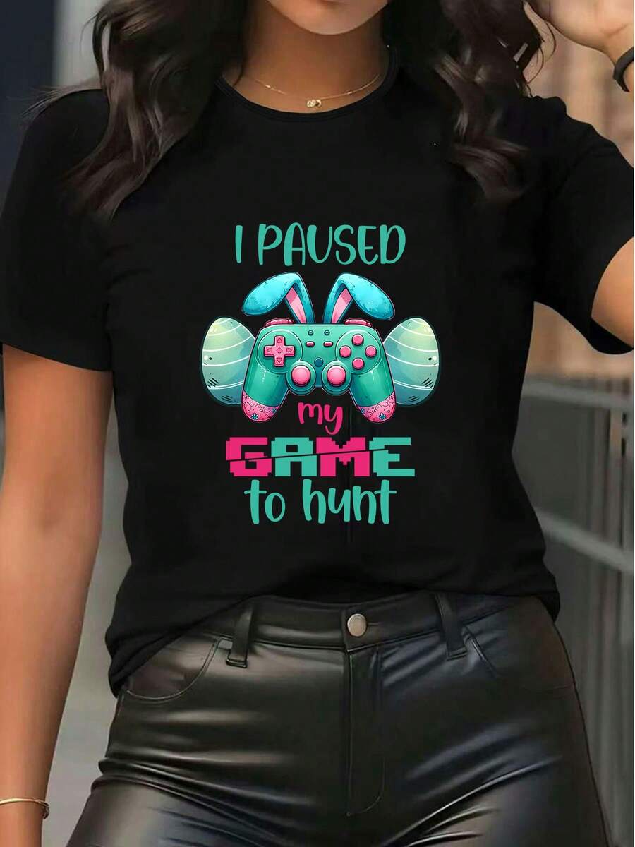 Women T-Shirts - Black - View 1