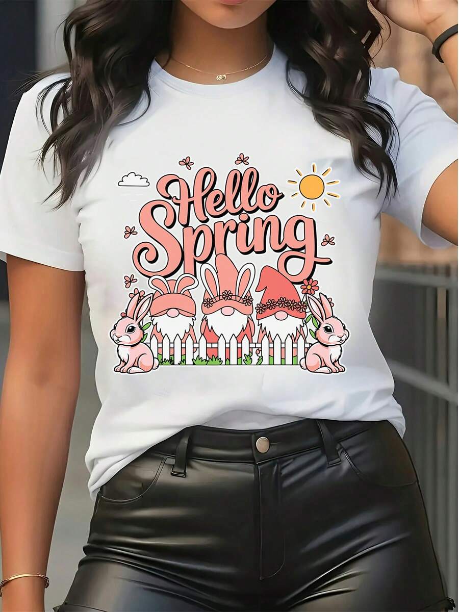 Women T-Shirts - White - View 1