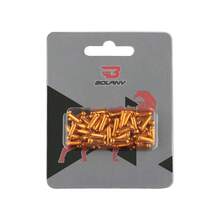 BOALNY 50pcs/Batch Tutup Ujung Kabel Sepeda Paduan Aluminium untuk Rem & Pemindah Gigi, Selongsong Penjepit Ujung Kabel Dalam, Tutup Ujung Selubung Kabel Pemindah Gigi Sepeda - MultiWarna - View 14