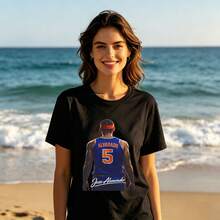 Jose Alvarado New York T Shirt Graphic Tee - 白色 - 查看 8