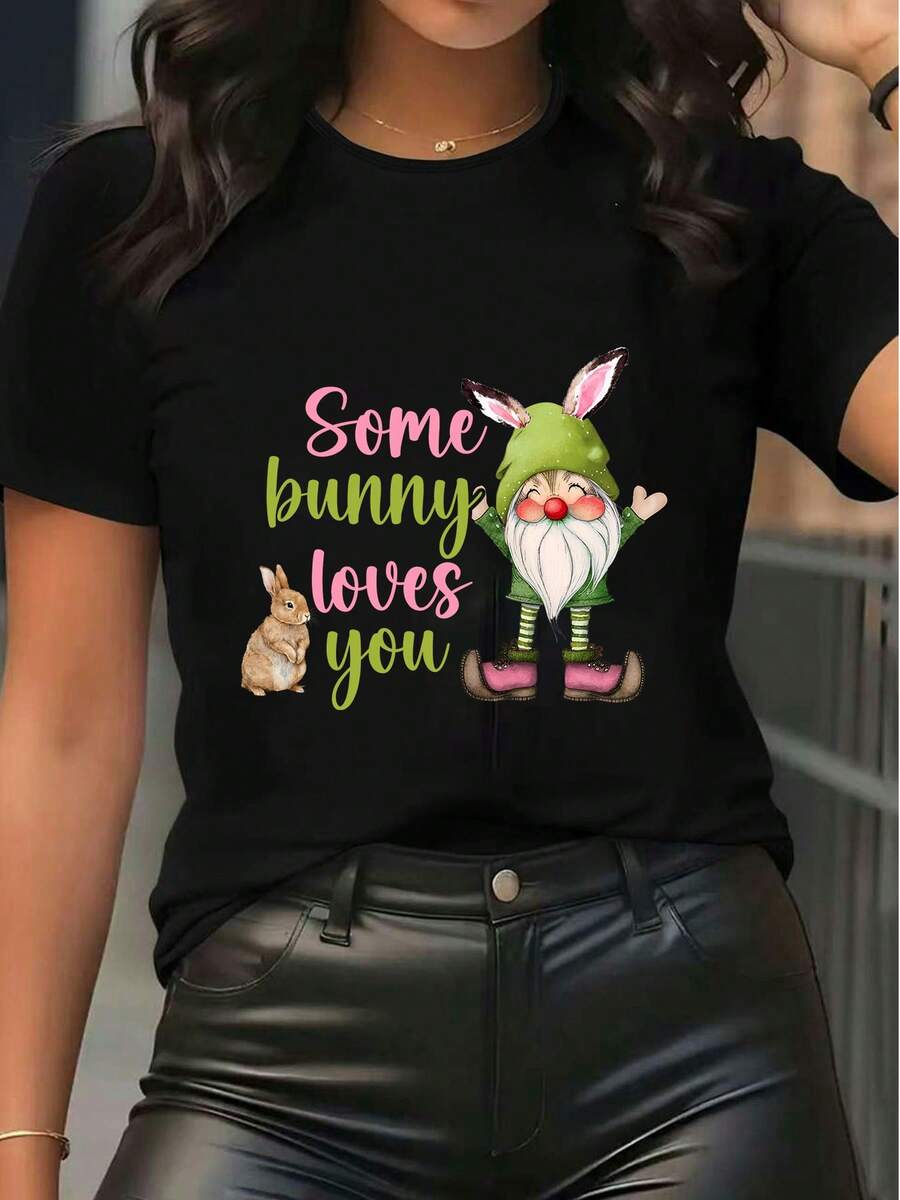 Women T-Shirts - Black - View 1