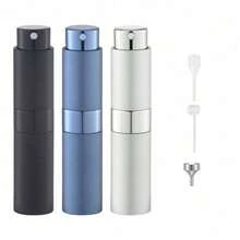 1pc/3pcs 10ml Refillable Perfume Bottle, Refillable Perfume Spray Bottle, Travel Perfume Atomizer, Mini Portable Empty Liquid Container, Travel Essentials, Beach Travel Storage Pouch - Multicolor - View 12