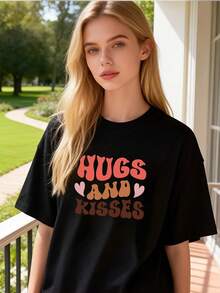Women T-Shirts - Black - View 6