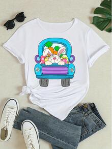 Women T-Shirts - White - View 4