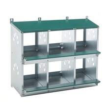 Chicken Nesting Boxes With Nesting Holes And Legs, Including Cover For Outdoor Use ( / Poultry Farm) - 6-hole - View 8